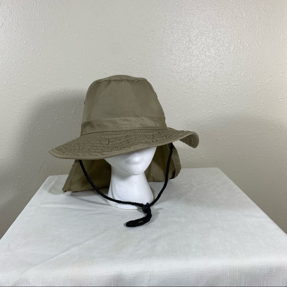 Fishing hat Safari XL Khaki Fishing Hat tan , Brown